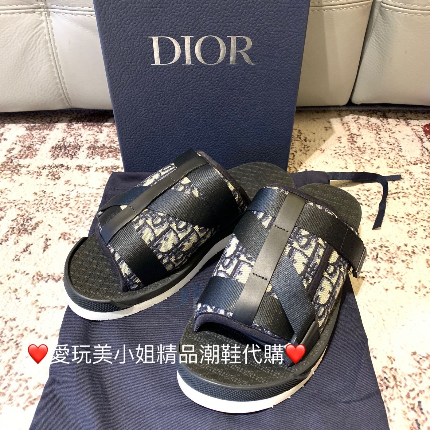 Dior 老花 厚底拖鞋 有型又好看?? | Yahoo奇摩拍賣