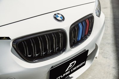 【政銓企業有限公司】BMW F22 220 M235 M240 雙線 亮黑 M款 三色 水箱罩 現貨供應 免費安裝