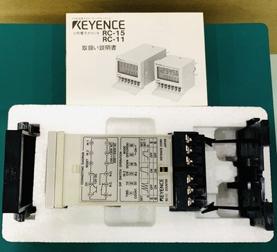 【全新 / 現貨】Keyence 基恩斯 RC-11  LED電子式預設計數器