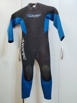台灣品牌：AROPEC兒童男款長袖潛水防寒衣