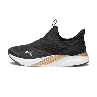 Puma SOFTRIDE SOPHIA 2 SLIP-ON MM W 女 黑色 慢跑鞋 37878901