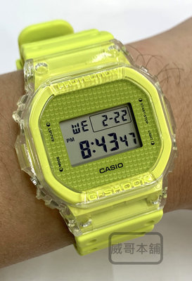 【威哥本舖】Casio台灣原廠公司貨 G-Shock DW-5600GL-9 扭蛋系列 鮮豔色彩電子錶