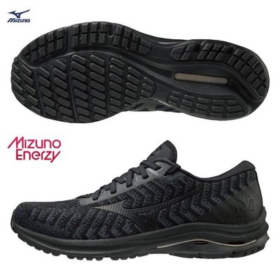 Mizuno 美津濃 2021 WAVE RIDER 24 WK 黑 慢跑 J1GC207509 男鞋