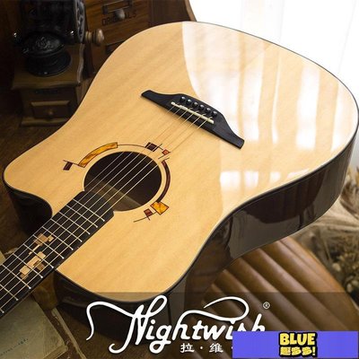 Nightwish40寸41寸吉他初學者拉維斯米維斯S/X/C民謠單板男女學生-趣多多