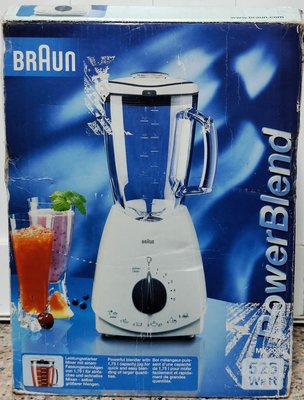 百靈果汁機 BRAUN MX2050。捷克製。A款