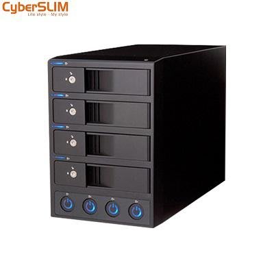 【CyberSLIM 大衛肯尼】S84-U3L2(USB3.0) 4層硬碟外接盒 支援USB3.2『高雄程傑電腦』