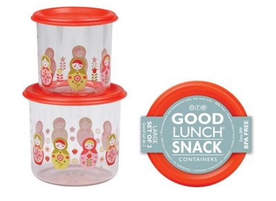 預購 美國品牌 Sugarbooger Good Lunch Snack Container 保鮮盒 野餐盒 兒童餐具