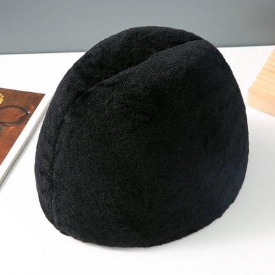 俄羅斯羊皮帽子男冬季中老年人棉帽保暖護耳真羊毛總統雷鋒地主帽