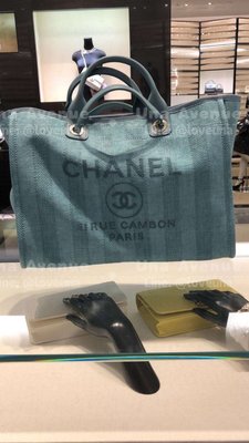 Une Avenue 巴黎精品代購* Chanel Cabas shopping bag 購物包