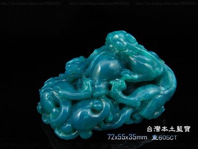 【阿誠#收藏】玻璃種全透光《藍玉髓俗稱台灣藍寶》《鎮守基業》