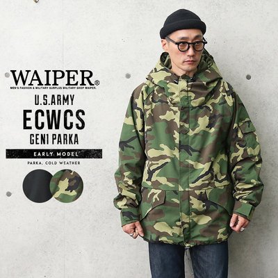 Tsu日本代購 WAIPER 品牌 ECWCS Gen1 COLD WEATHER PARKA 軍外套