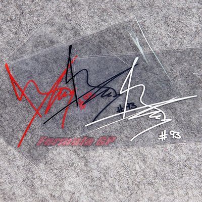 [FGP] HONDA Marc Marquez 93馬坤斯 簽名 貼紙 車貼 (CB1100R X-ADV NSX