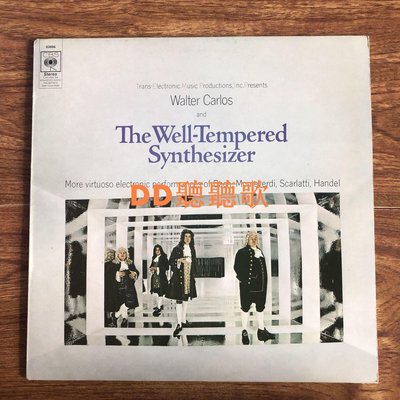 DD聽聽歌卡洛斯Carlos-The WellTempered Synthesizer 12寸黑膠LP-032 NM-
