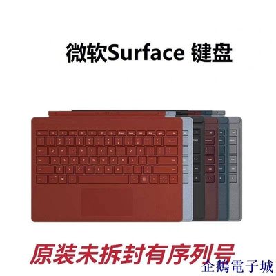 溜溜雜貨檔微軟Surface pro9pro8go3全新原裝鍵盤 go123prox89磁吸背光鍵盤
