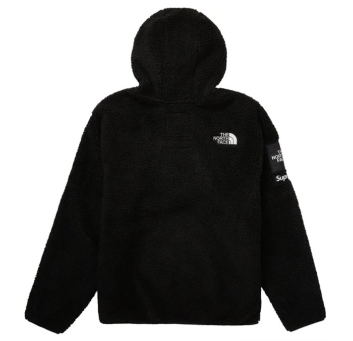 Supreme The North Face S Logo Fleece Jacket 毛毛連帽外套。太陽