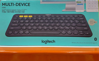 LOGITECH羅技多功能藍牙無線鍵盤K380(三個藍牙裝置可切換使用)-吉兒好市多COSTCO代購