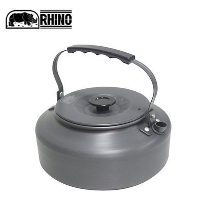 【露營趣】犀牛 RHINO K-33 超輕鋁合金茶壼 咖啡壺 開水壺 燒水 煮茶 泡咖啡壺