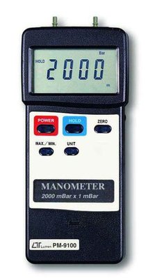 [捷克科技]Lutron 路昌 PM-9100 壓力/差壓計 八種單位選擇切換 高級電錶儀錶