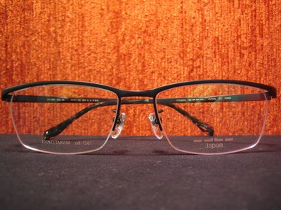 吉新益眼鏡公司odbo(Japan) 最新款手工復古眼鏡* ray 潮框 *IC 手工純鈦,1561 C-04 霧黑