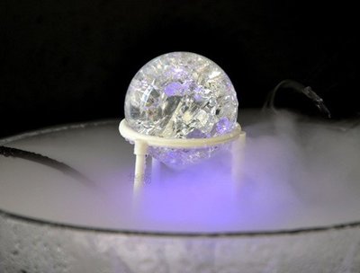 碎晶玻璃球 霧化器 噴霧器 加濕器 流水噴泉 造霧機 玻璃球