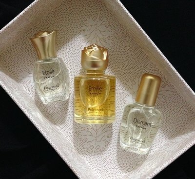 法國Fragonard法格那明星香氛迷你香水組(花朵造型系列) 3種香氛  情人節