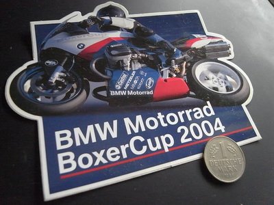 BMW Motorrad Boxer cup 2004 原廠紀念貼紙