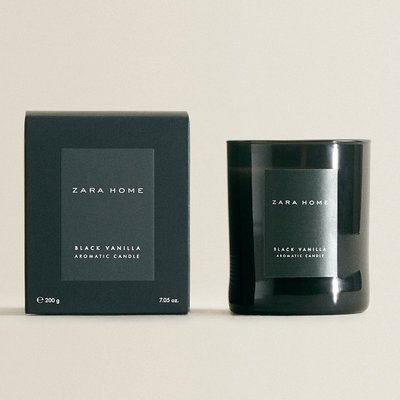 熱銷 Zara Home專柜正品香氛香薰蠟燭黑香草暗琥珀百合茉莉梔子花