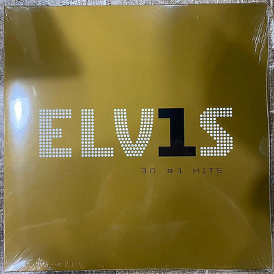 only懷舊 現貨貓王精選Elvis Presley 30#1 Hits雙碟黑膠唱片2LP