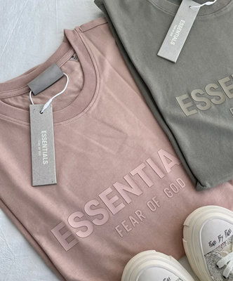 【現貨】新品 熱門 Essentials 短袖 上衣 童裝 FOG 童裝 粉色