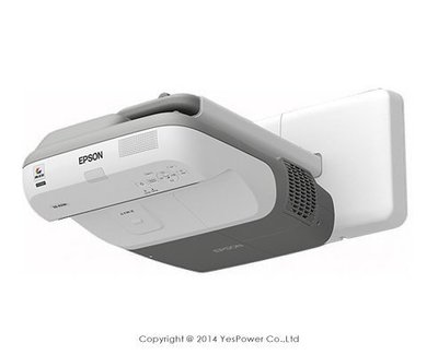 EB-465i EPSON 反射式超短距投影機/3000流明/1280×800/互動教學/12W喇叭 USB麥克風輸入/