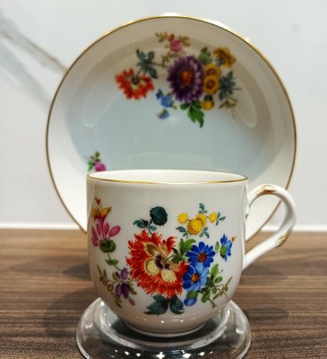 Meissen 5品花卉杯