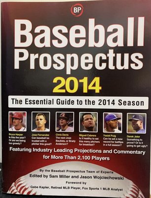 《Baseball Prospectus 2014》（16開大小）