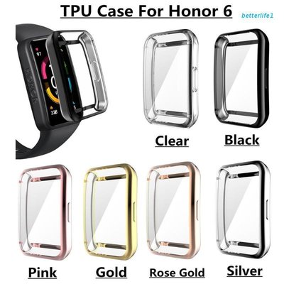 BTM  BTSG 錶帶式全覆蓋保護膜TPU保護殼適用華為Honor Band 6-手機數碼倉庫