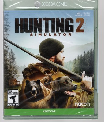全新XBOX ONE原版片 中文版 模擬狩獵2 Hunting Simulator2