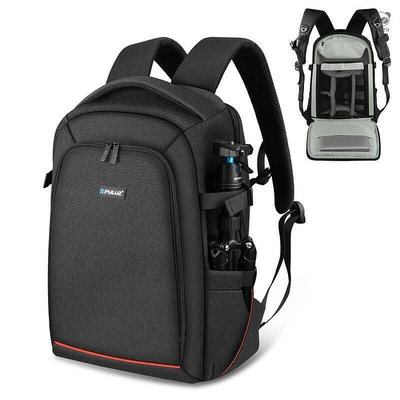 PULUZ PU5015B 攝影後背包 單眼相機包 大容量 可放手提電腦 三腳架 黑色
