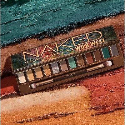 Urban decay 眼影盤 Naked Wild West 內附刷子 眼影