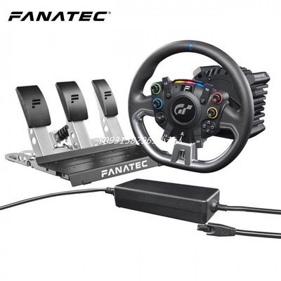 【熱賣精選】現貨FANATEC Gran Turismo DD Pro賽車模擬器直驅方向盤PS5 ddpro遊戲支架 方