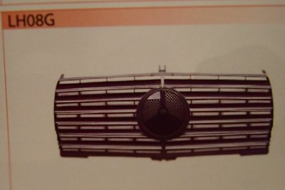 泰山美研社 18102410 賓士 BENZ W124 改13條大星跑車水箱罩