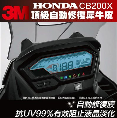 【凱威車藝】HONDA CB200X 儀表板 犀牛皮 保護貼 自動修復膜 儀錶板