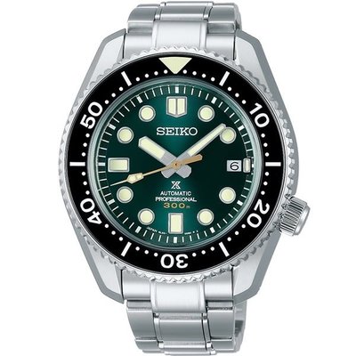 SEIKO SBDX043 SLA047 精工錶 手錶 44mm 機械錶 大MM 140週年 綠面盤 鋼錶帶 男錶
