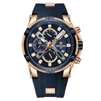 現貨 Reward 新款男士手錶防水頂級品牌運動計時手錶石英男士手錶 Relogio Masculino