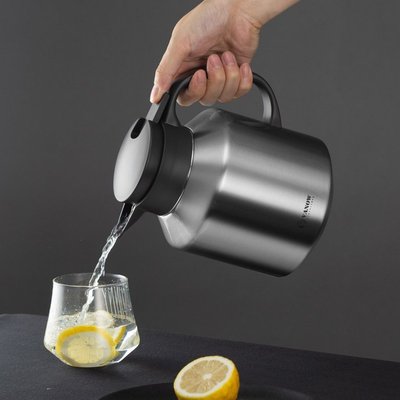 現貨熱銷-英國Vanow保溫壺家用燜茶壺熱暖水瓶316不銹鋼開水壺便攜小型泡茶