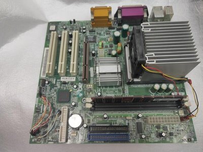 【電腦零件補給站】Acer Veriton 3300D (2個RS232) 478主機板含CPU+記憶體