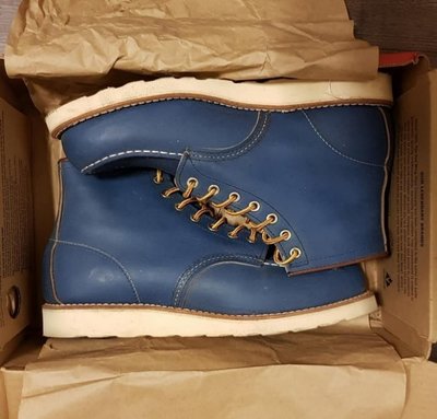 （ 售 出 ）RED WING  8882 深 藍 絕 版 靴 僅 拍 攝 用 SIZE 9D