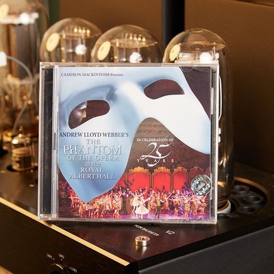 原裝進口 歌劇魅影 25周年紀念版舞臺音樂劇 歐版CD唱片 2784491
