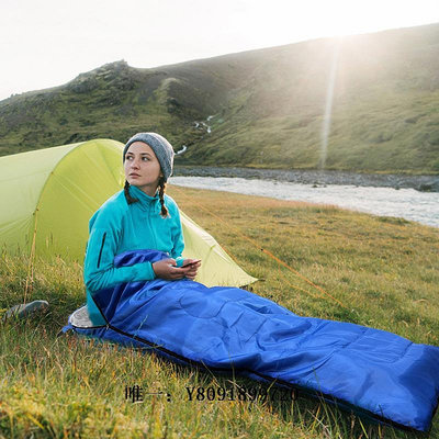 露營睡袋迪卡農睡袋戶外露營睡袋加厚成人中空棉冬季睡袋野營保暖信封睡袋便攜睡袋
