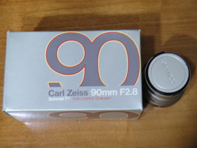 Contax Carl Zeiss Sonnar    ZEISS  90MM F2.8  盒裝  美品
