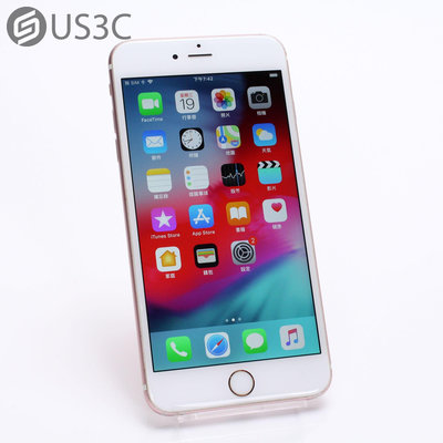 【US3C-台南店】【一元起標】台灣公司貨 Apple iPhone 6S Plus 64G 5.5吋 玫瑰金 3DTouch RetinaHD顯示器 二手手機