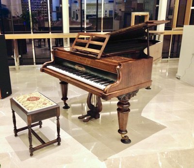 特價 68萬 circa 1898 年代 英國百年古董鋼琴 John Broadwood &amp; Son 超值珍藏