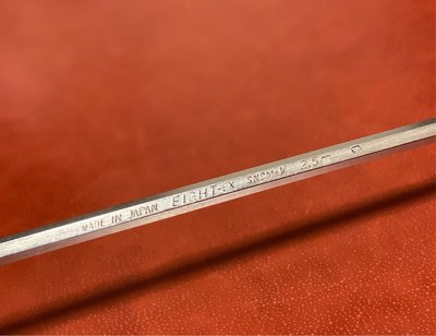 EIGHT-EX BH(016H) 2.5mm 白金球型六角板手 六角棒 SNCM+V 日本製